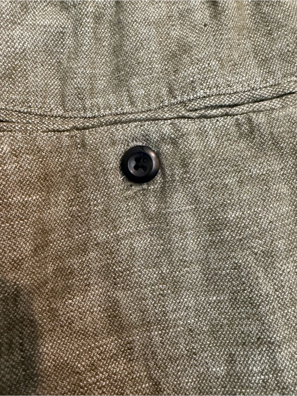 NWT Banana Republic Men's Olive Green Linen-Blend Pants